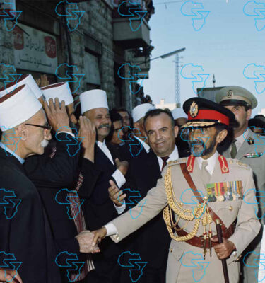 Emperor Haile Selassie I of Ethiopia and Sami Süleyman Gündoğdu Demirel (Turkey)
